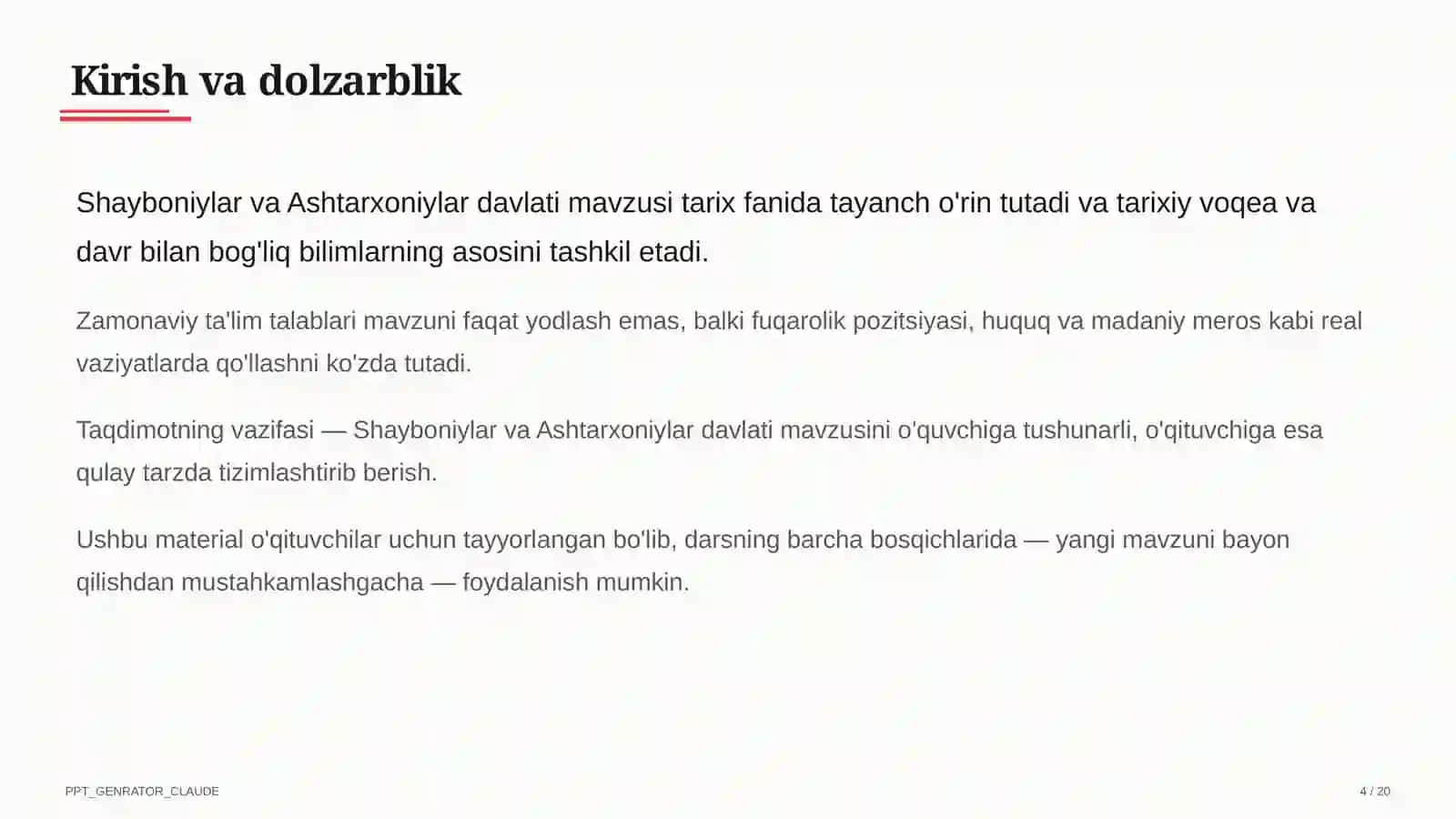 Shayboniylar va Ashtarxoniylar davlati (8-sinf) 4