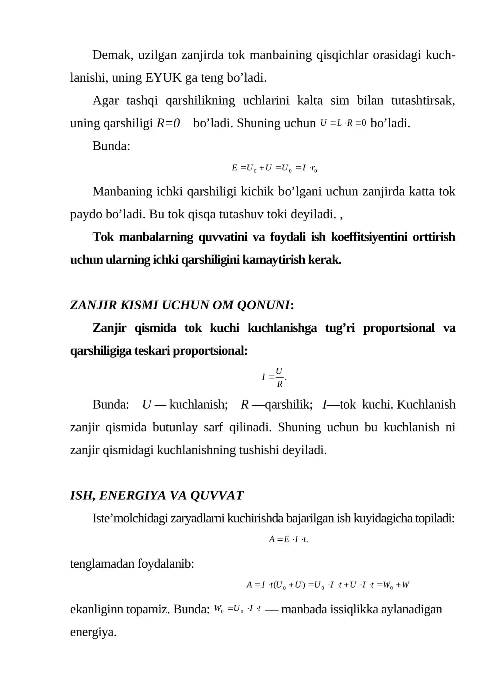 Elektr zanjir va uning elementlari 4