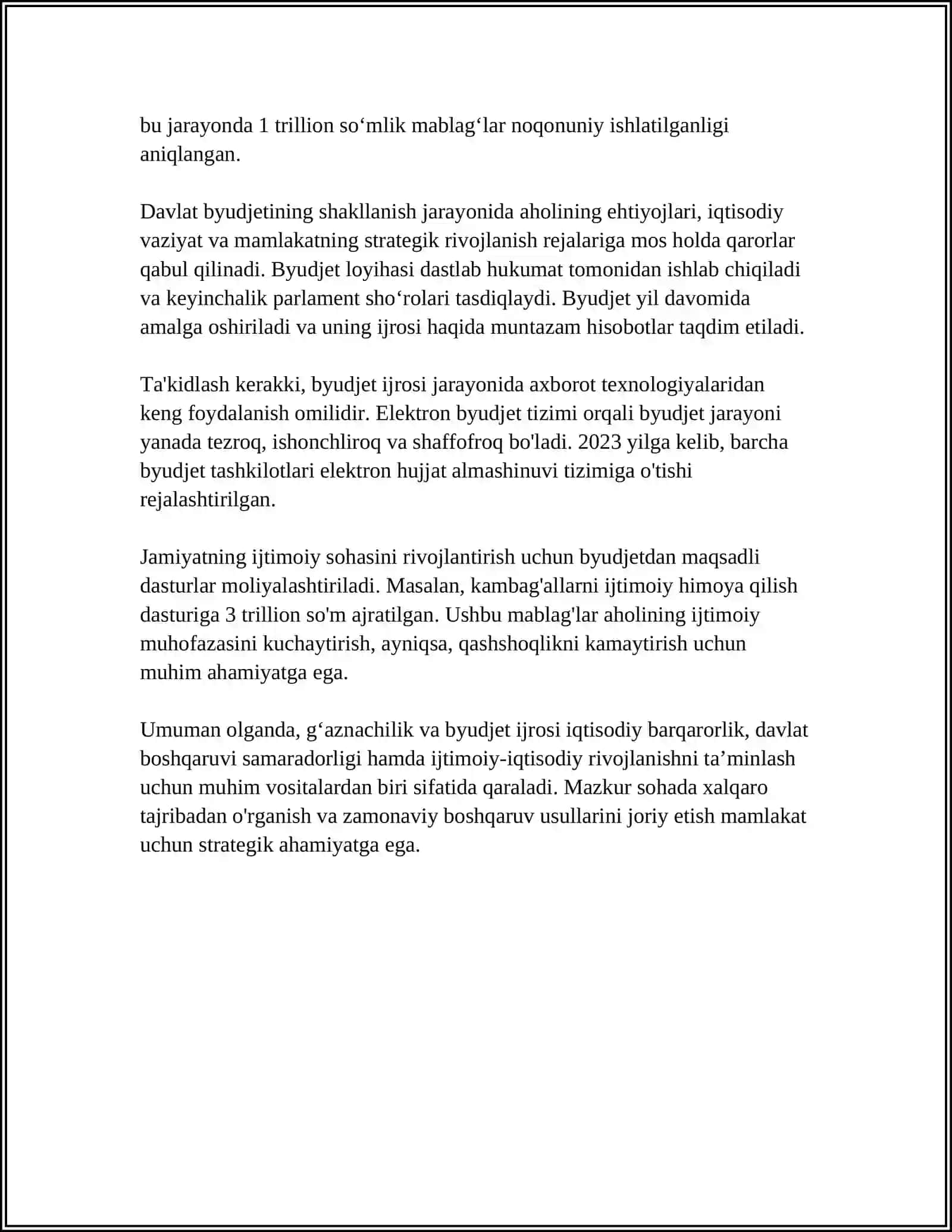 GʻAZNACHILIK 4