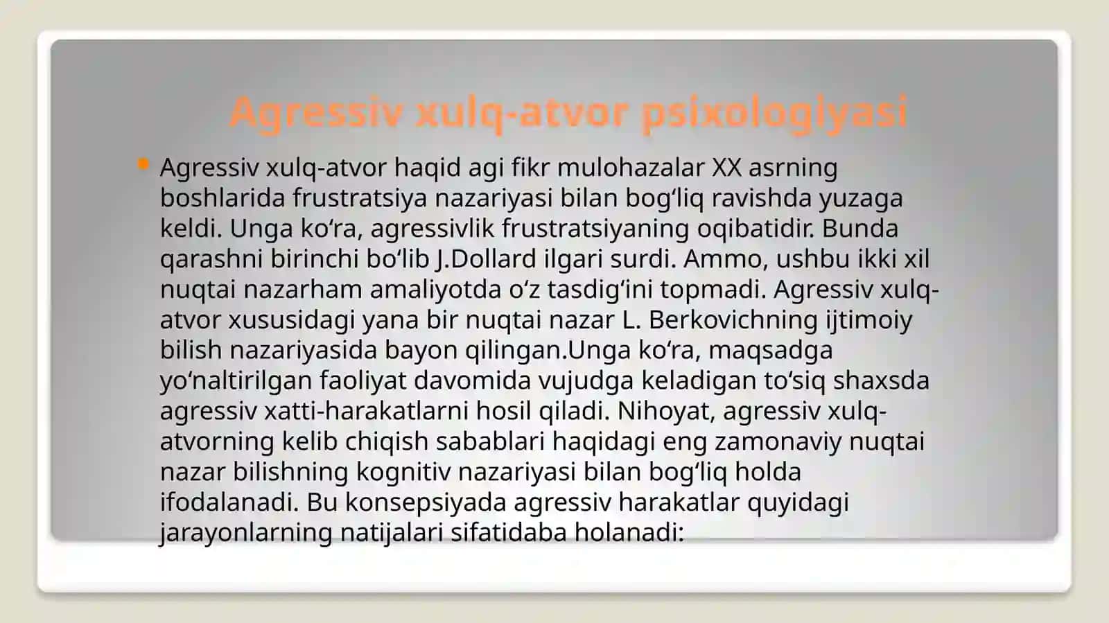Slayd "Ijtimoiy ishning axloqiy va insonparvarlik xususiyati" 4