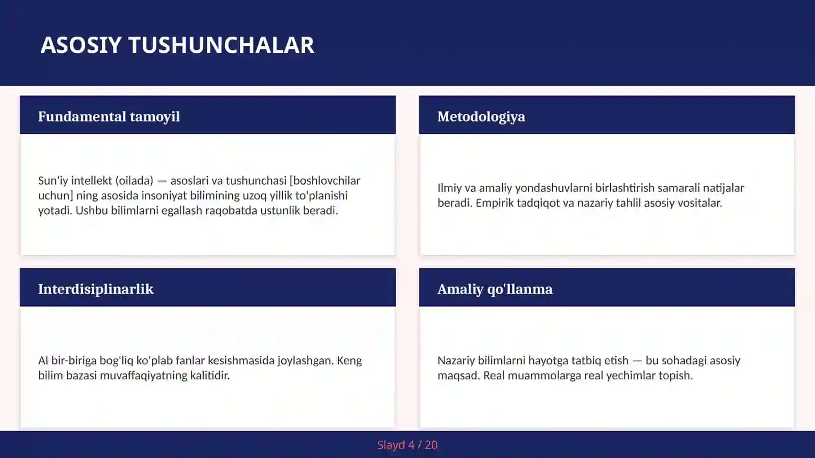 Sun'iy intellekt (oilada) — asoslari va tushunchasi [boshlovchilar uchun] 4