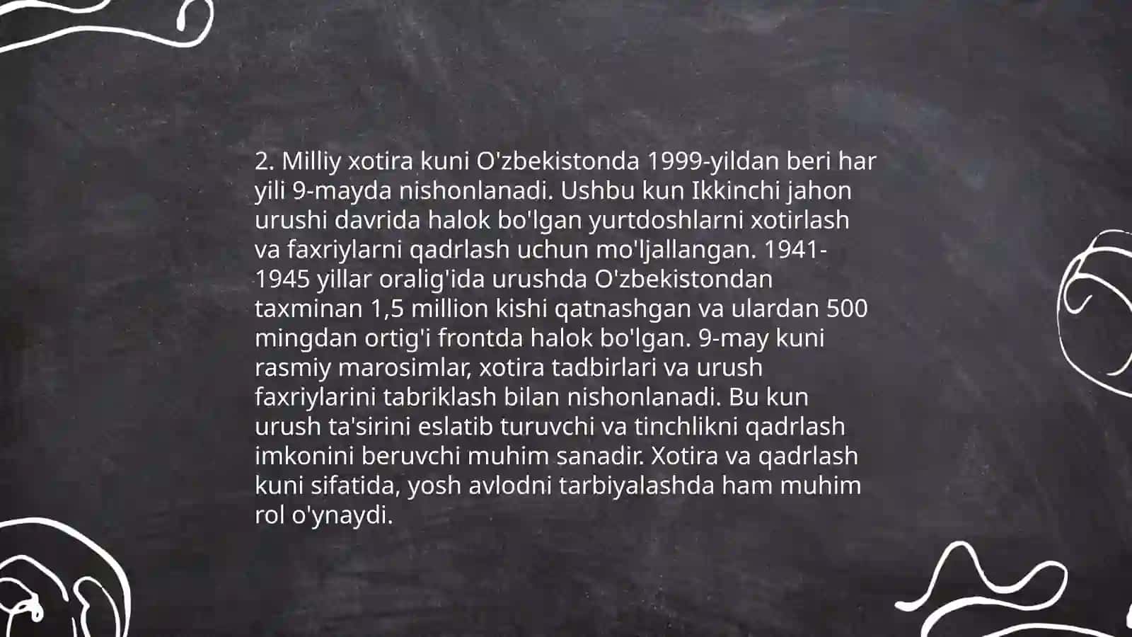 Xotira mavzusi 4
