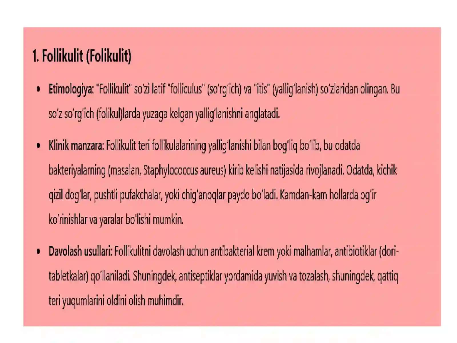TERIVA TERI OSTIYOG‘ QATLAMNING YALLIG'LANISH KASALLIKLARI 4