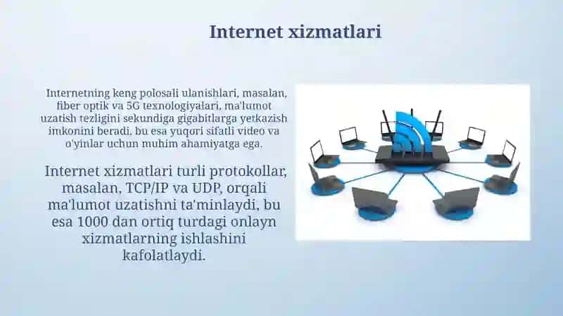 Kompyuter tarmoqlari va Internet 4