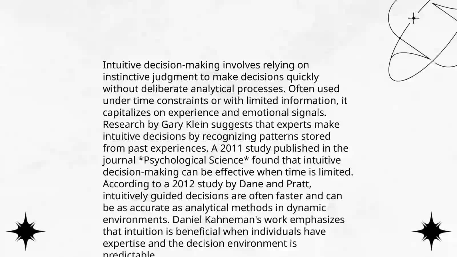 Decision Making 4