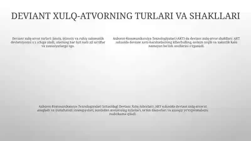 Axborot-Kommunikatsiya Texnologiyalari Sohasidagi Deviant Xulq-Atborlari 4