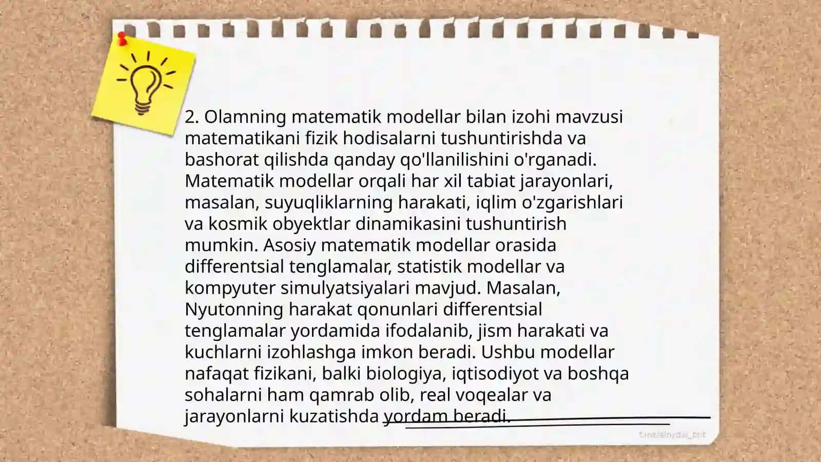 Olam, estetikani idrok etish 4