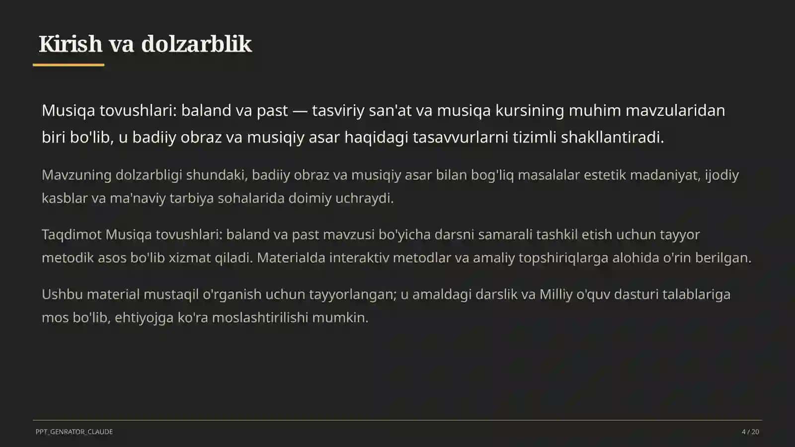 Tasviriy san'at va musiqa (1–7) 4