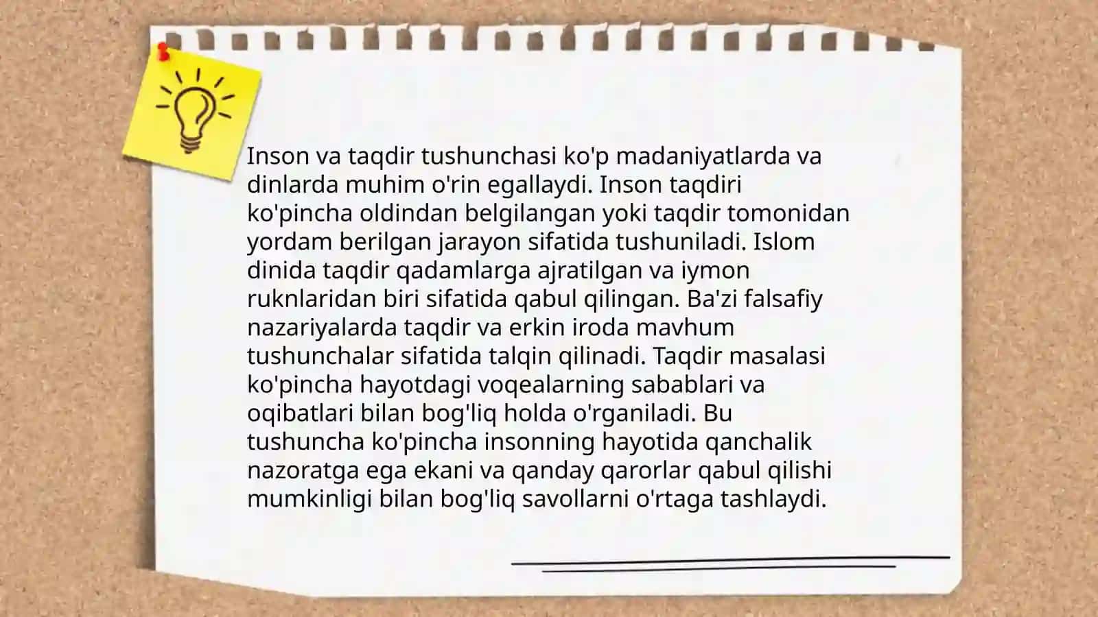 Inson qismati 4