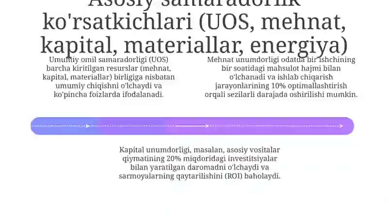 Ishlabchiqarishningsamaradorligivauningkorsatkichlari 4