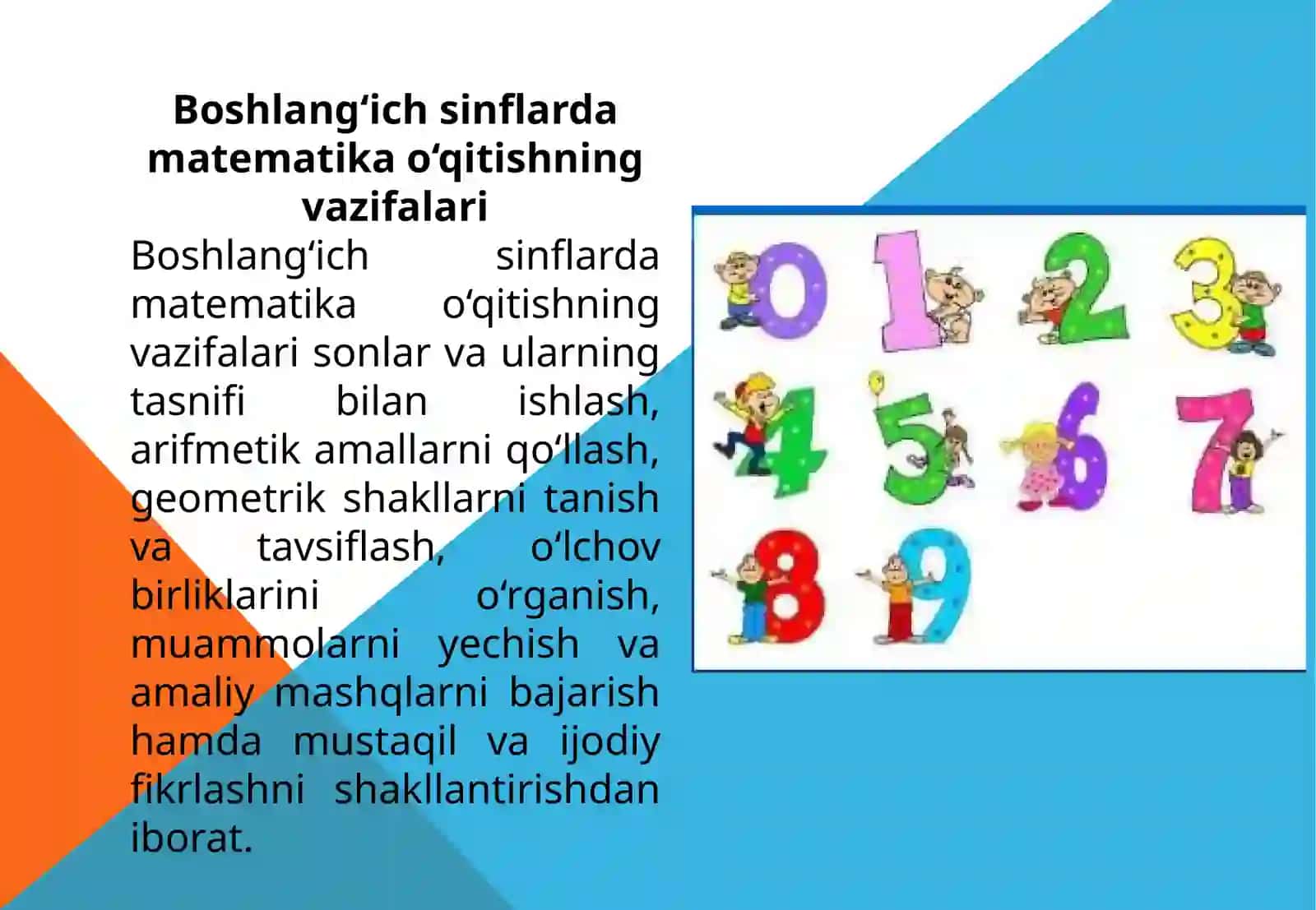 Boshlang‘ich sinf matematikasini o‘qitish 4