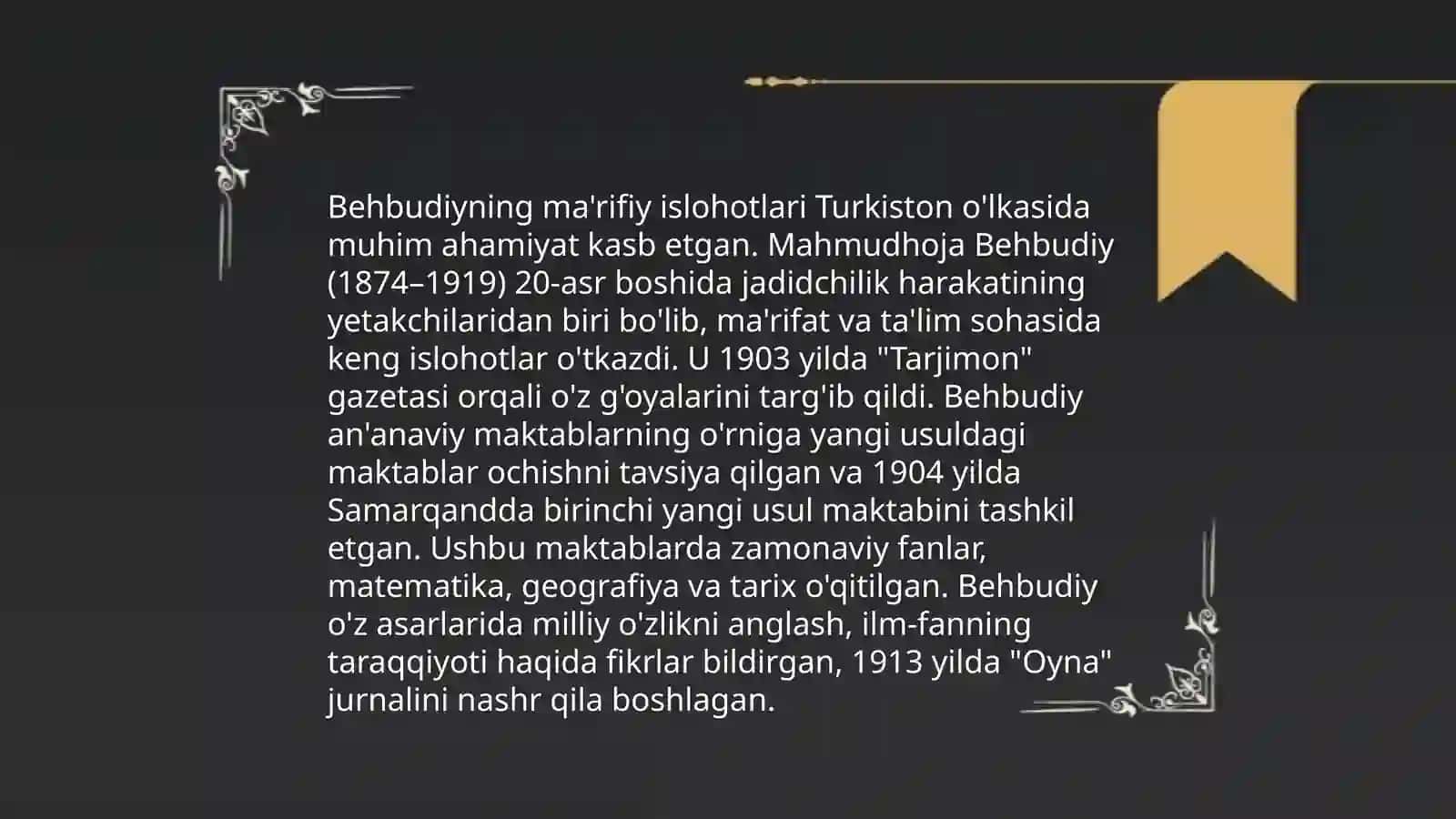 Mahmudxoʻja Behbudiy 4