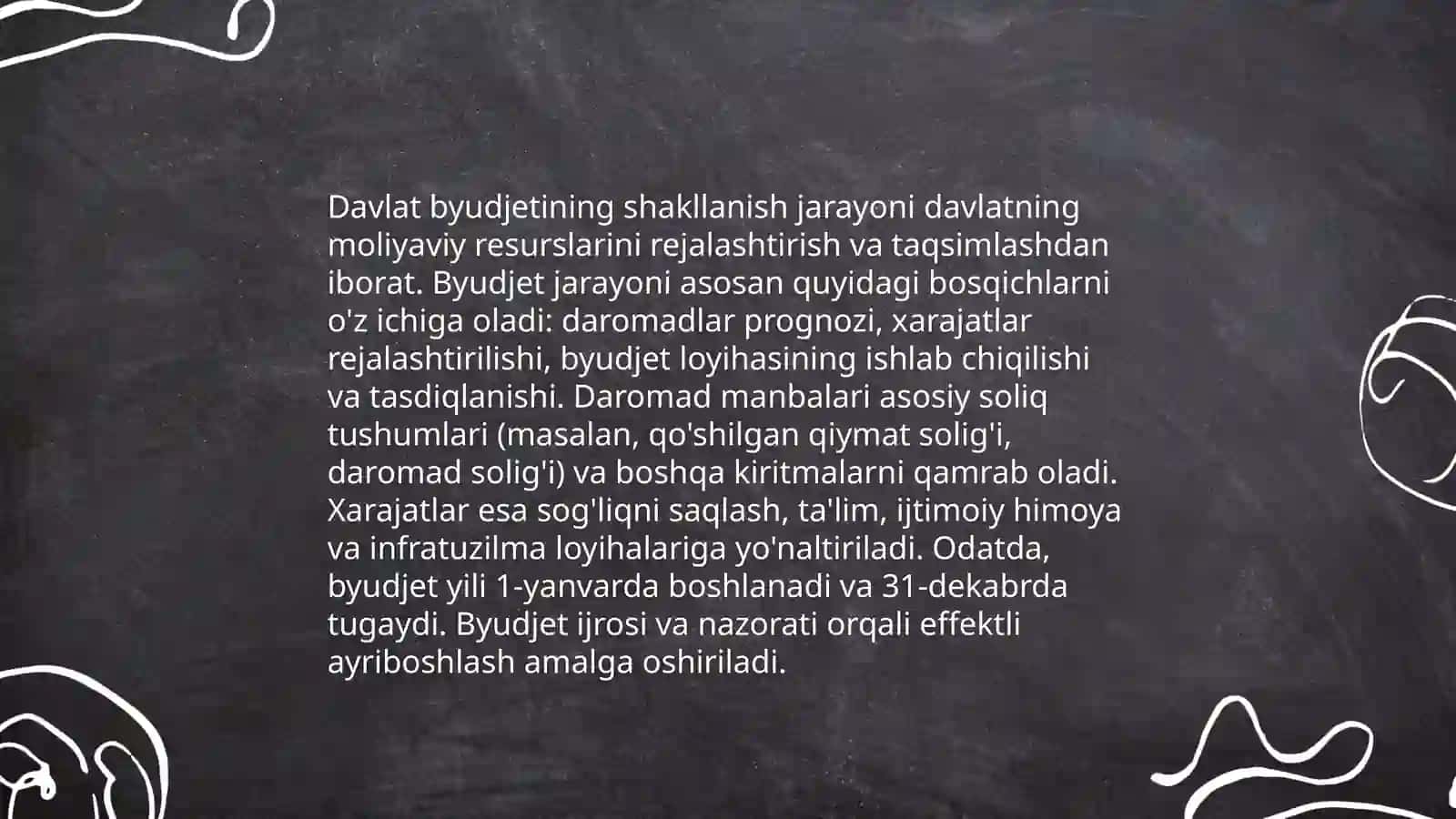 O’zbekiston Respublikasida fiskal balans dinamikasi tahlili 4