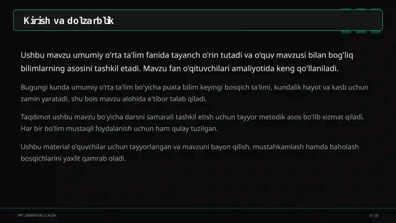 Maktab rahbariyati uchun KPI: natijaga yo'naltirilgan boshqaruv (2026) 4