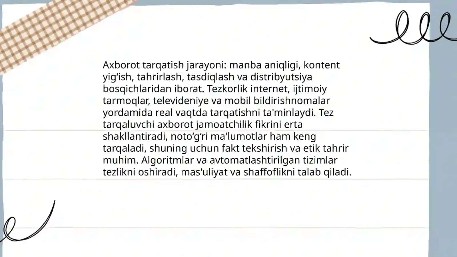 Ommaviy axborot vositalari 4