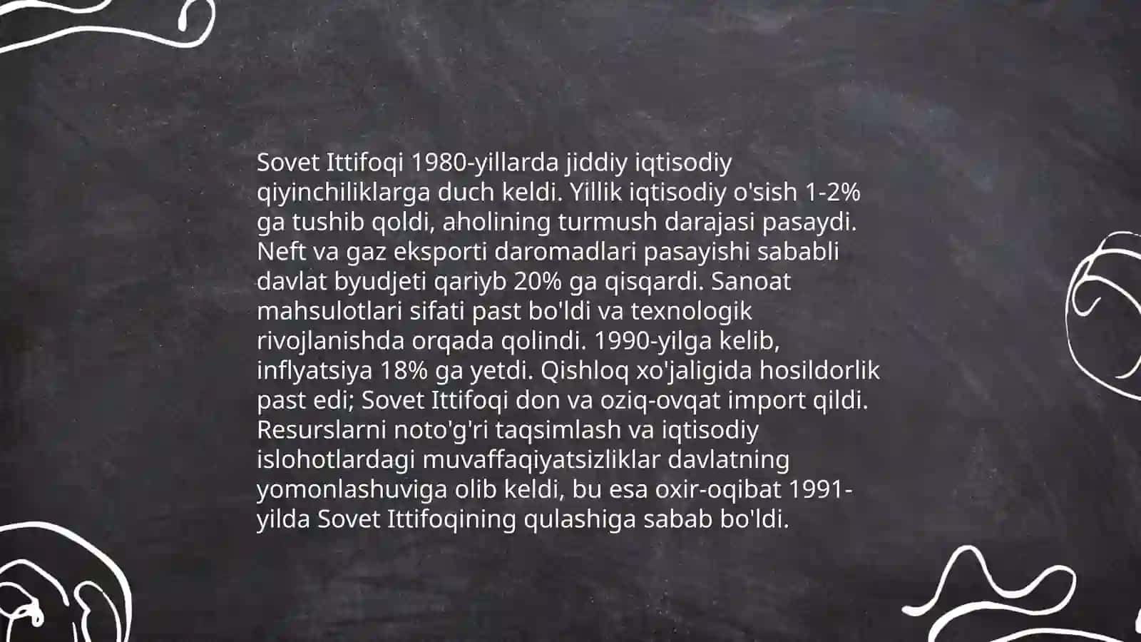 Sovet Ittifoqining iqtisodiy inqirozi 4