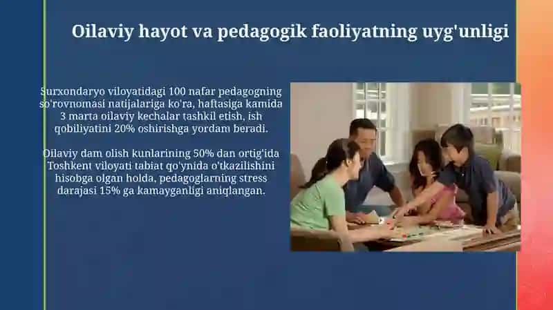 Pedagogning oila bilan olib boriladigan ijtimoiy faoliyati 4