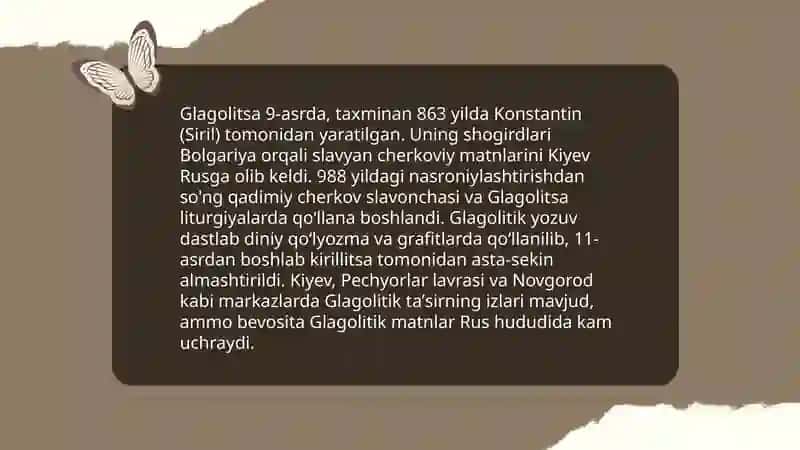 Glagolica v drevnerusskom yazyke 4