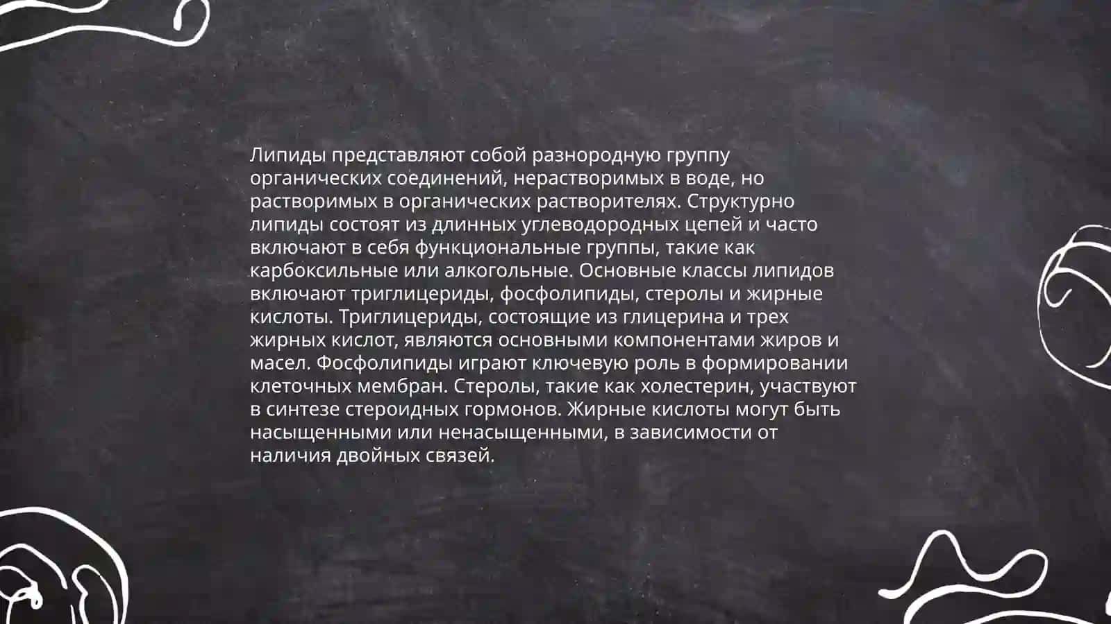 Липииды 4