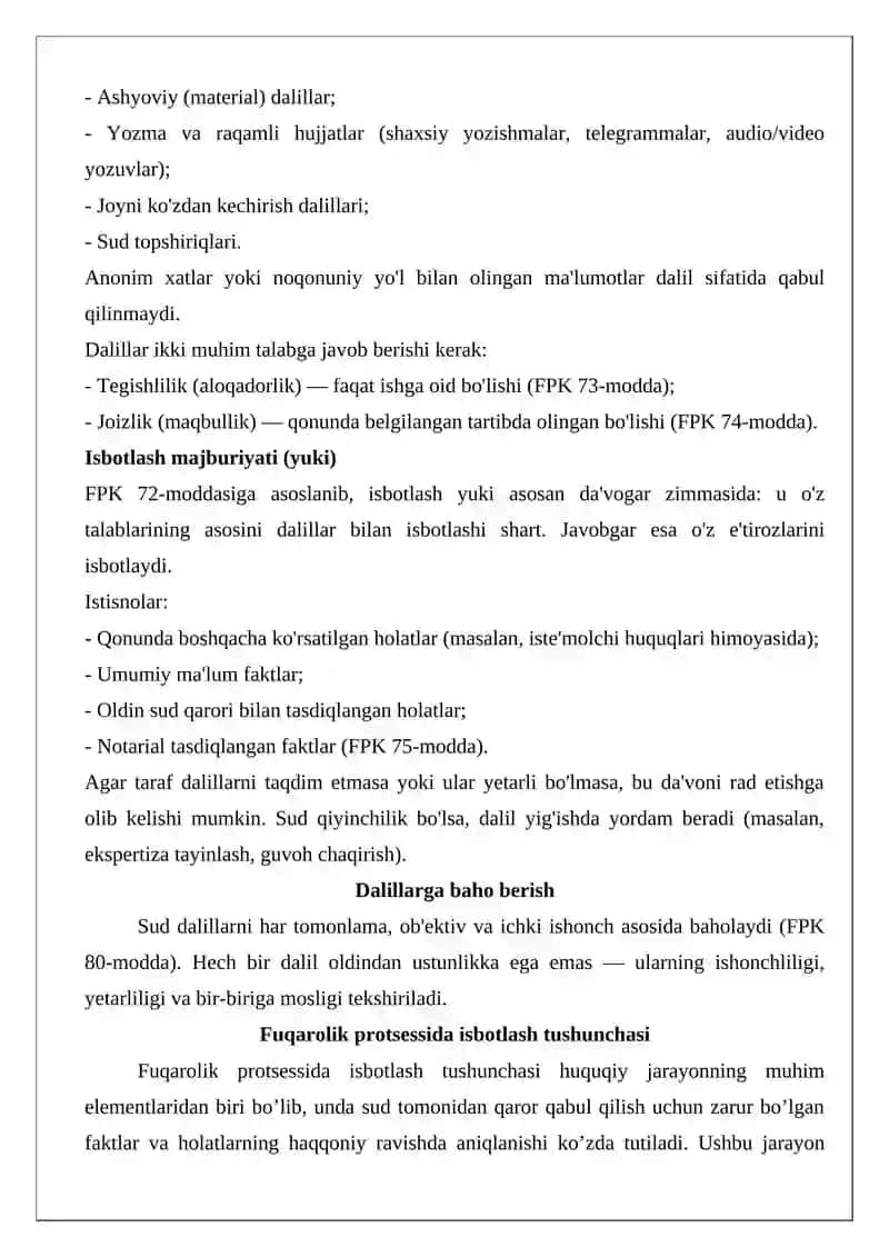 Fuqarolik protsessi 4
