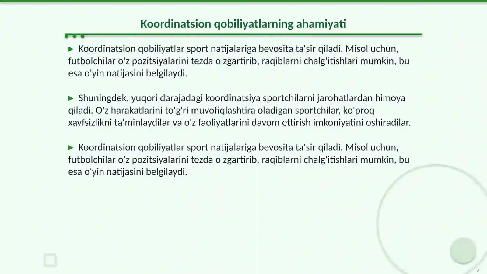 Koordinatsion qobiliyatlarni tarbiyalash uslubiyati 4