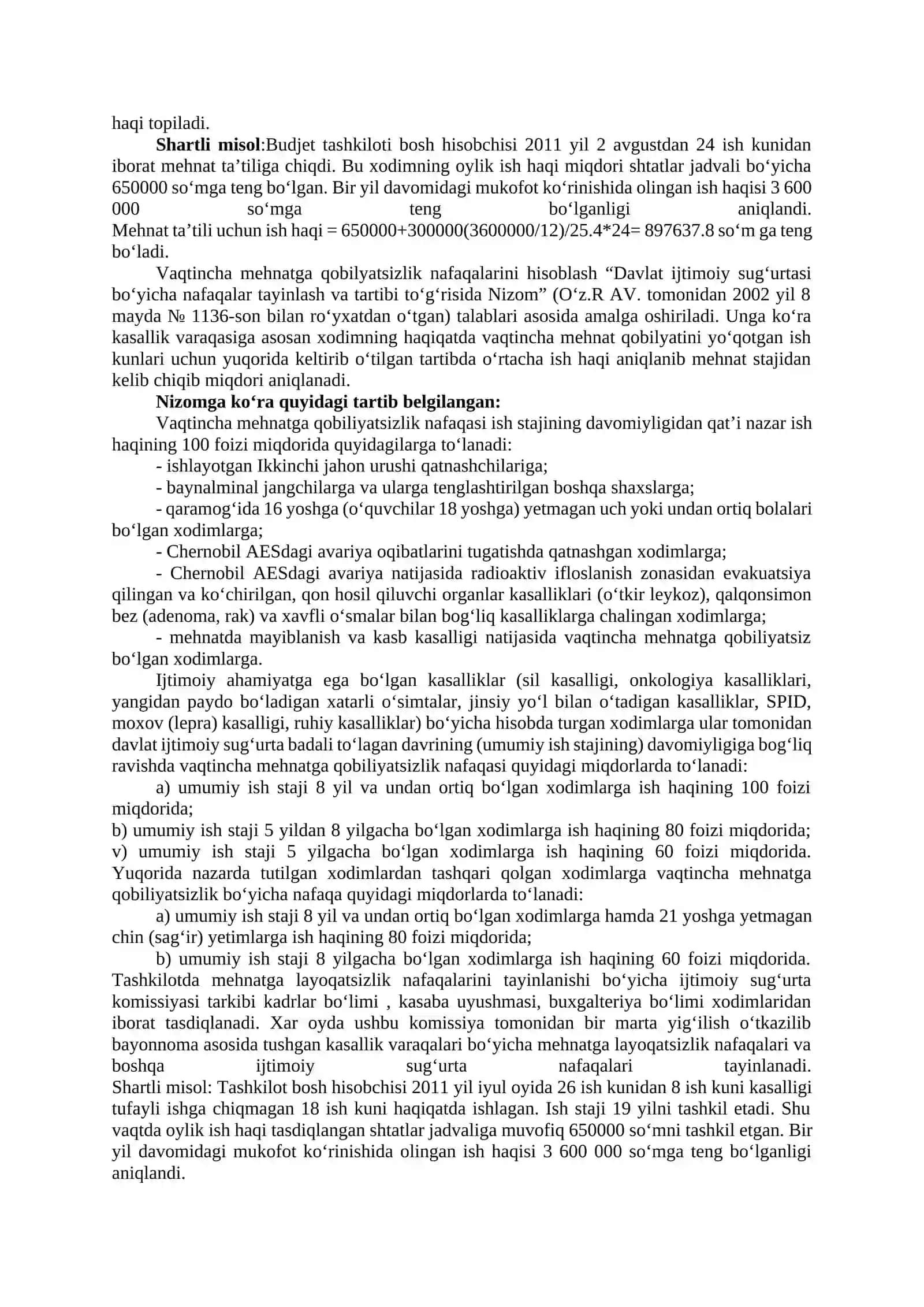HODIMLAR VA STIPENDIYA OLUVCHILAR BILAN HISOBLASHUVLAR HISOBI 4