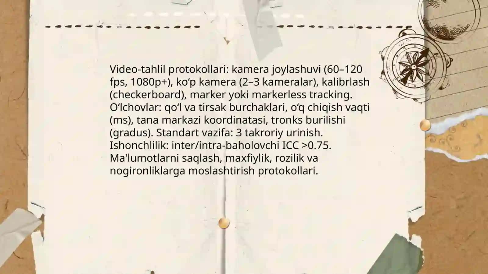 Paraqilichbozlarni texnik harakat elementlarini baholash va boshqarish shakllari 4