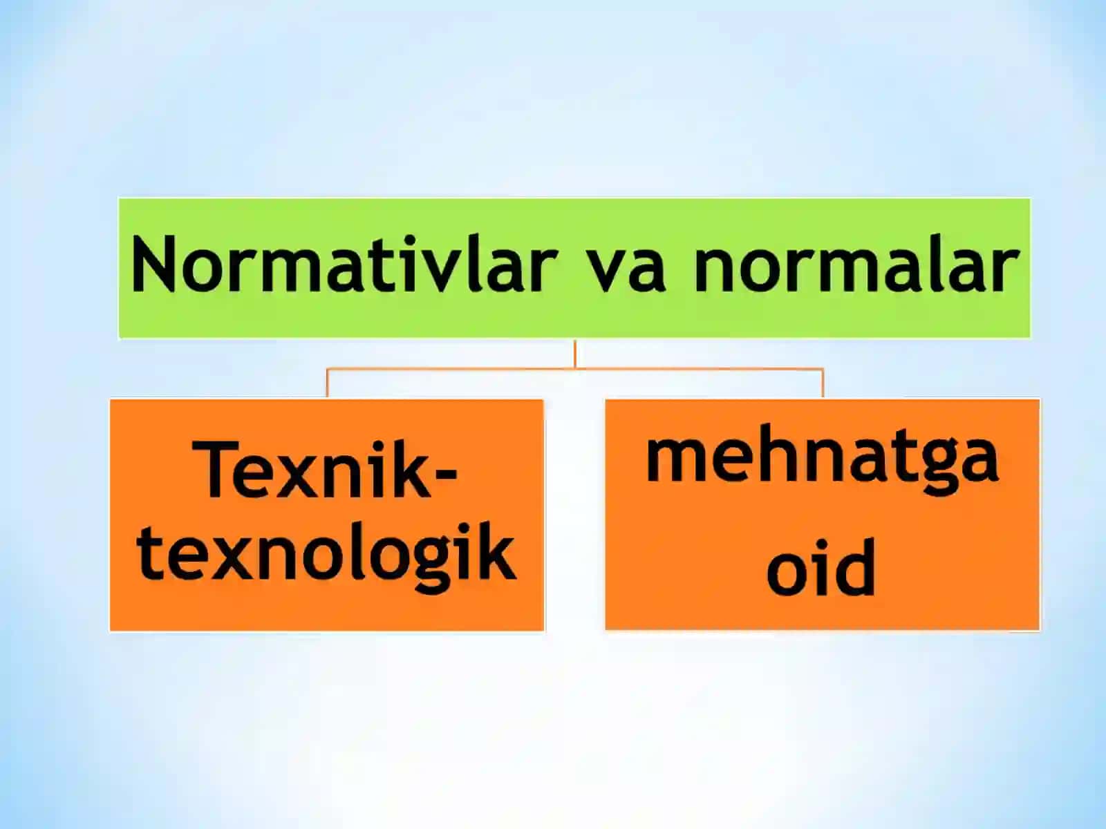 Texnik - texnalogik normalar 4