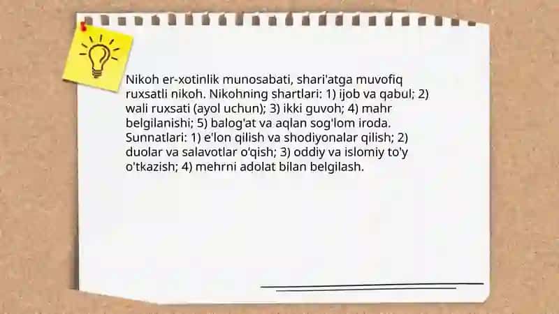 Oila haqida tushuncha va uning moxiyati 4
