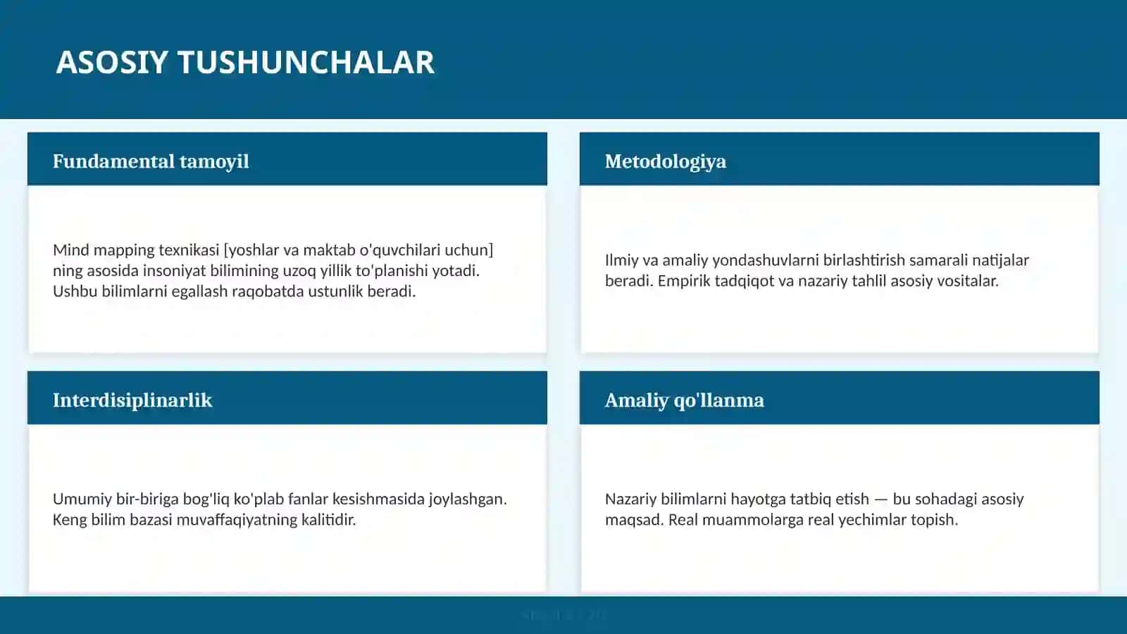 Mind mapping texnikasi [yoshlar va maktab o'quvchilari uchun] 4