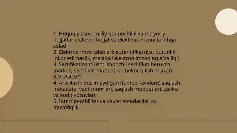 Elektron hujjat almashish tizimlari 4