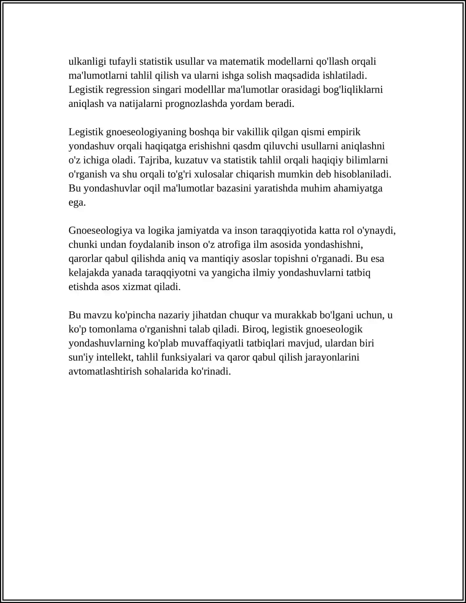 LEGISTIK GNOSEOLOGIYA 4