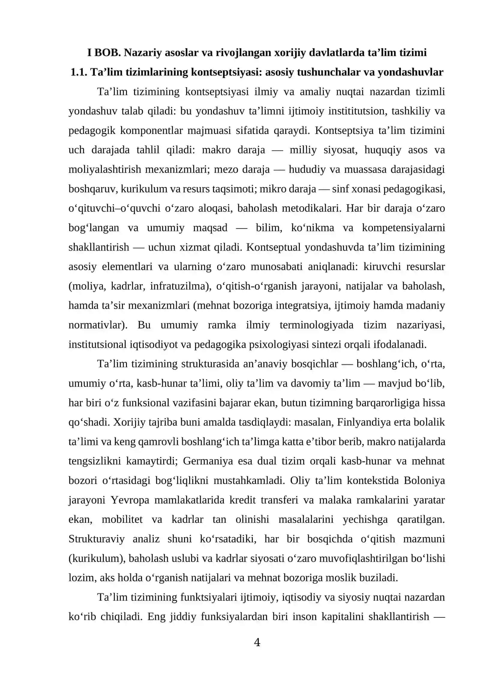 IQTISODIY RIVOJLANGAN XORIJIY DAVLATLARDA TA’LIM TIZIMI 4