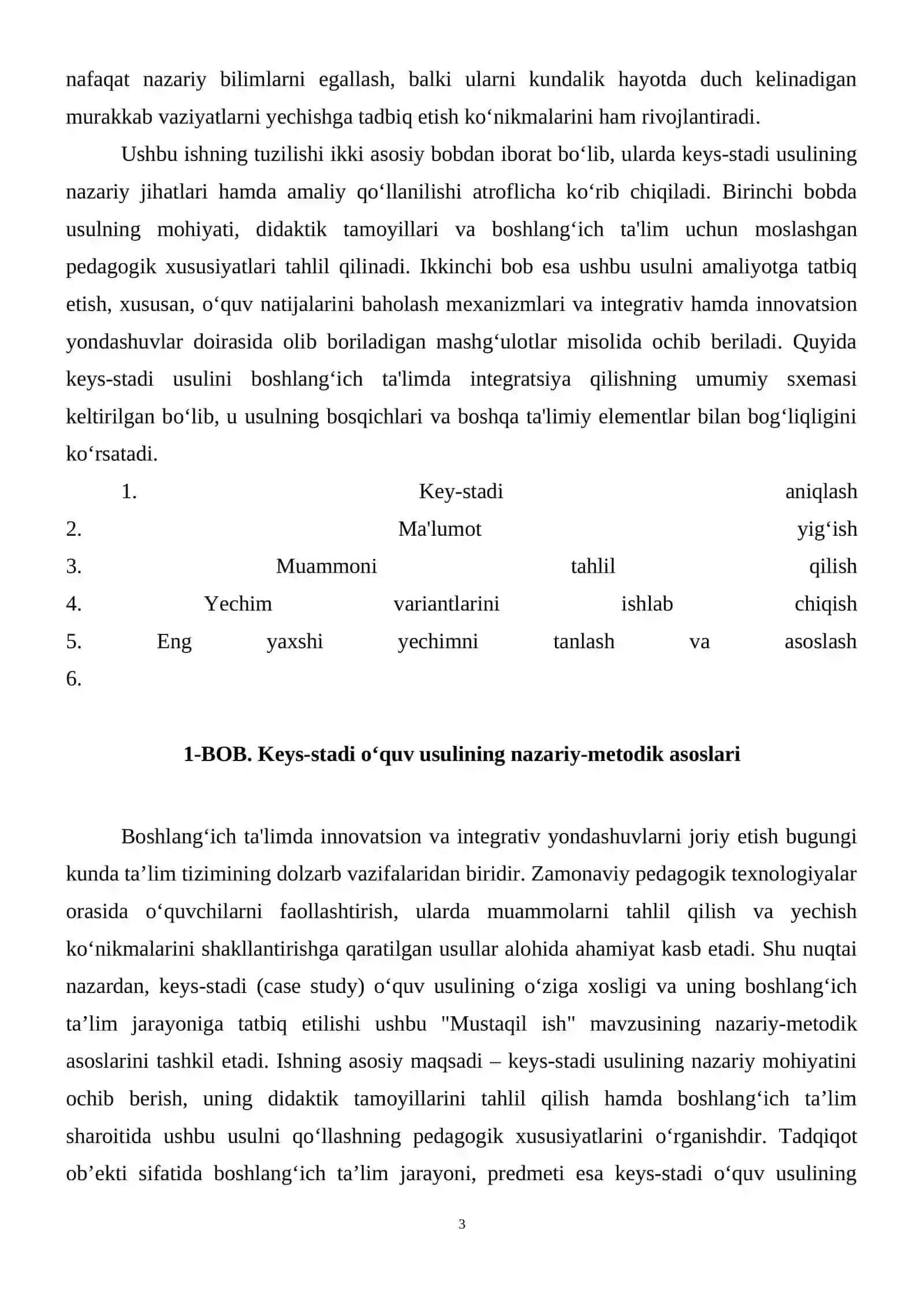 Keys-stadi oʻquv usulining oʻziga xosligi 4