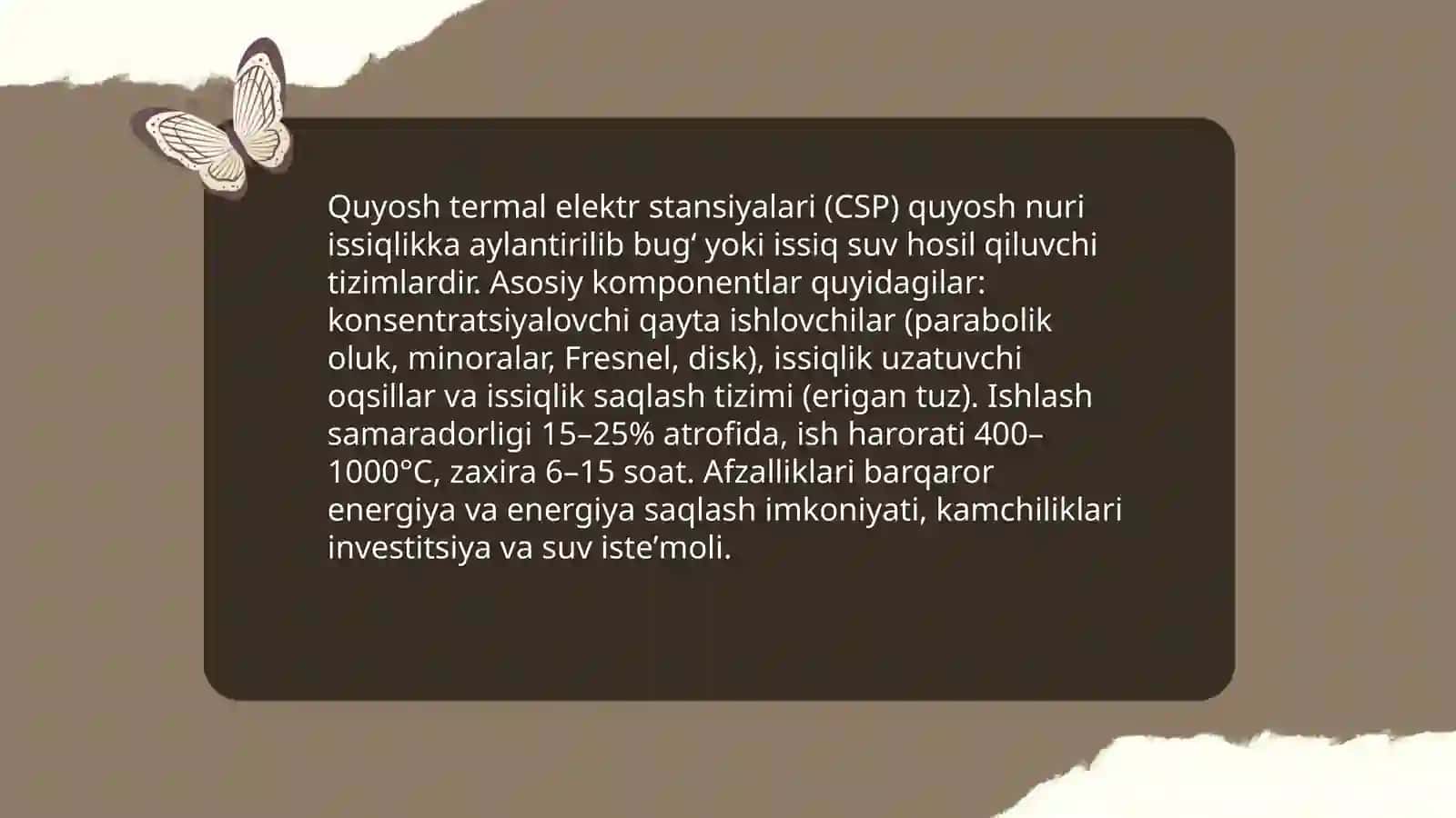Quyosh fotoelektr (PV) tizimlari 4