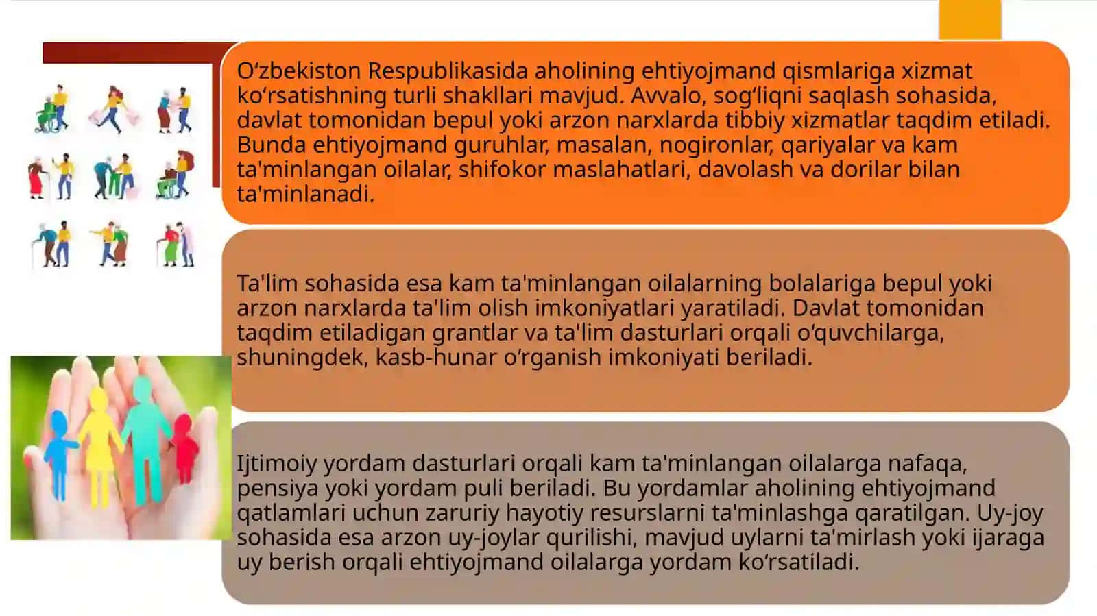 Aholining ehtiyojmand qismiga xizmat koʻrsatishda ijtimoiy sherikchilikning oʻrni. 4