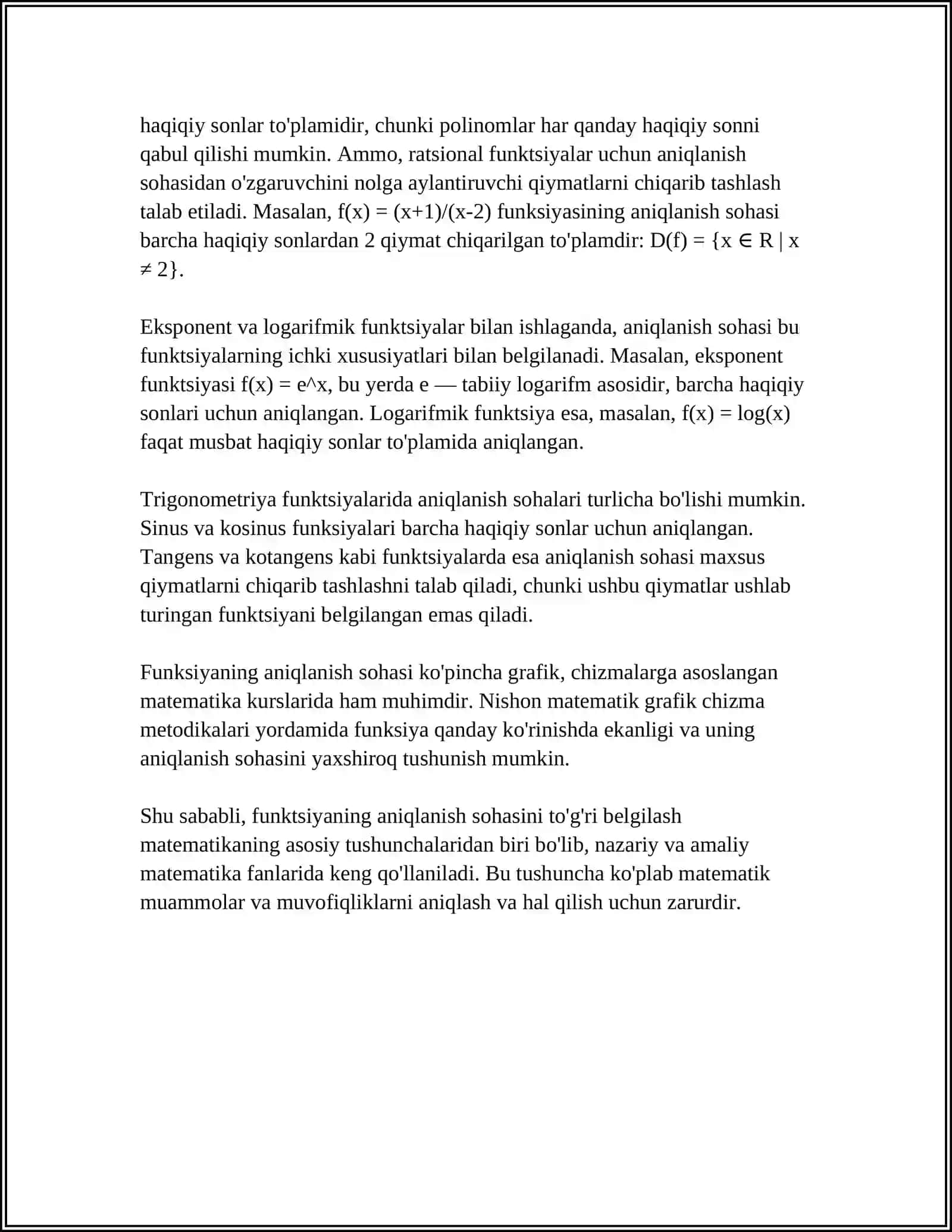 FUNCTİON 4