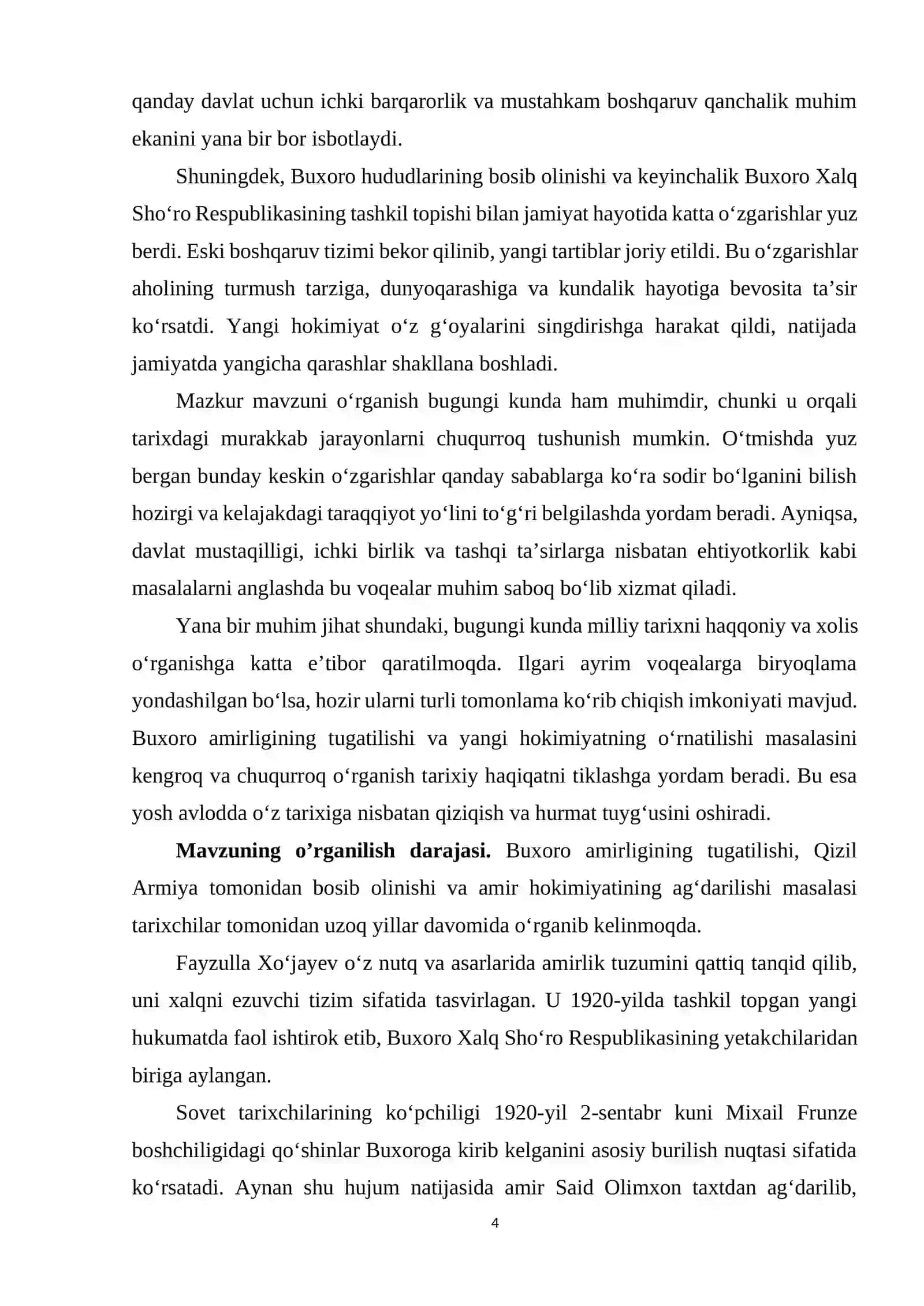 Buxoroga qizil armiyaning bosqini va amir hokimiyatining ag'darilishi 4