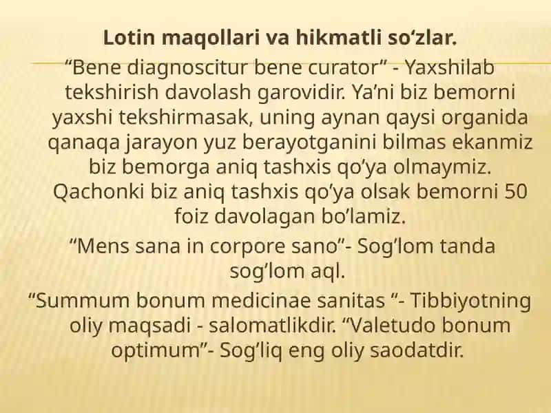 Lotin iboralarining hayotimizning barcha jabhalarida tutgan o’rni. 4