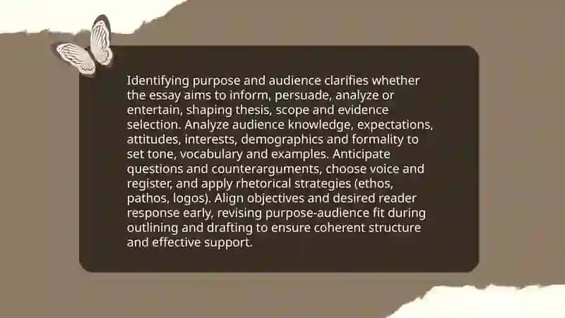 Planning and organizing essays effectively 4