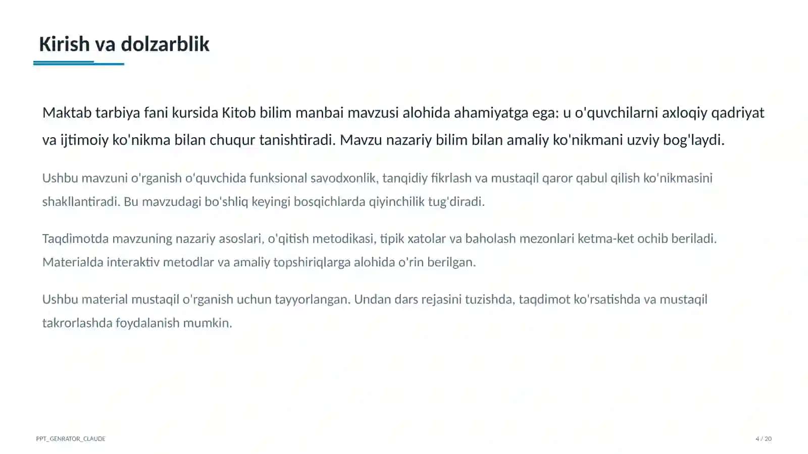Tarbiya fani (1–11) 4