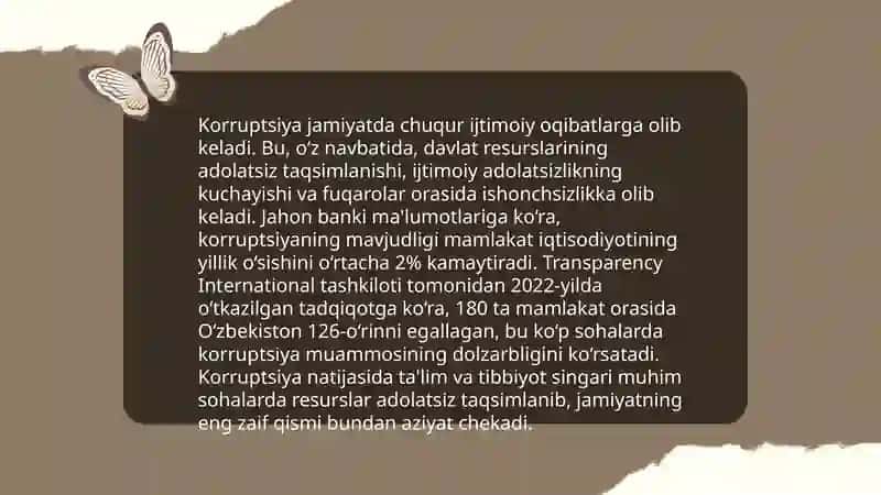 Korruptsiyaning mohiyati va oqibatlari 4