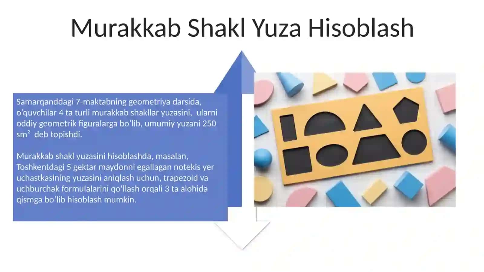 Yuza metodikasi geometriya boʻyicha 4