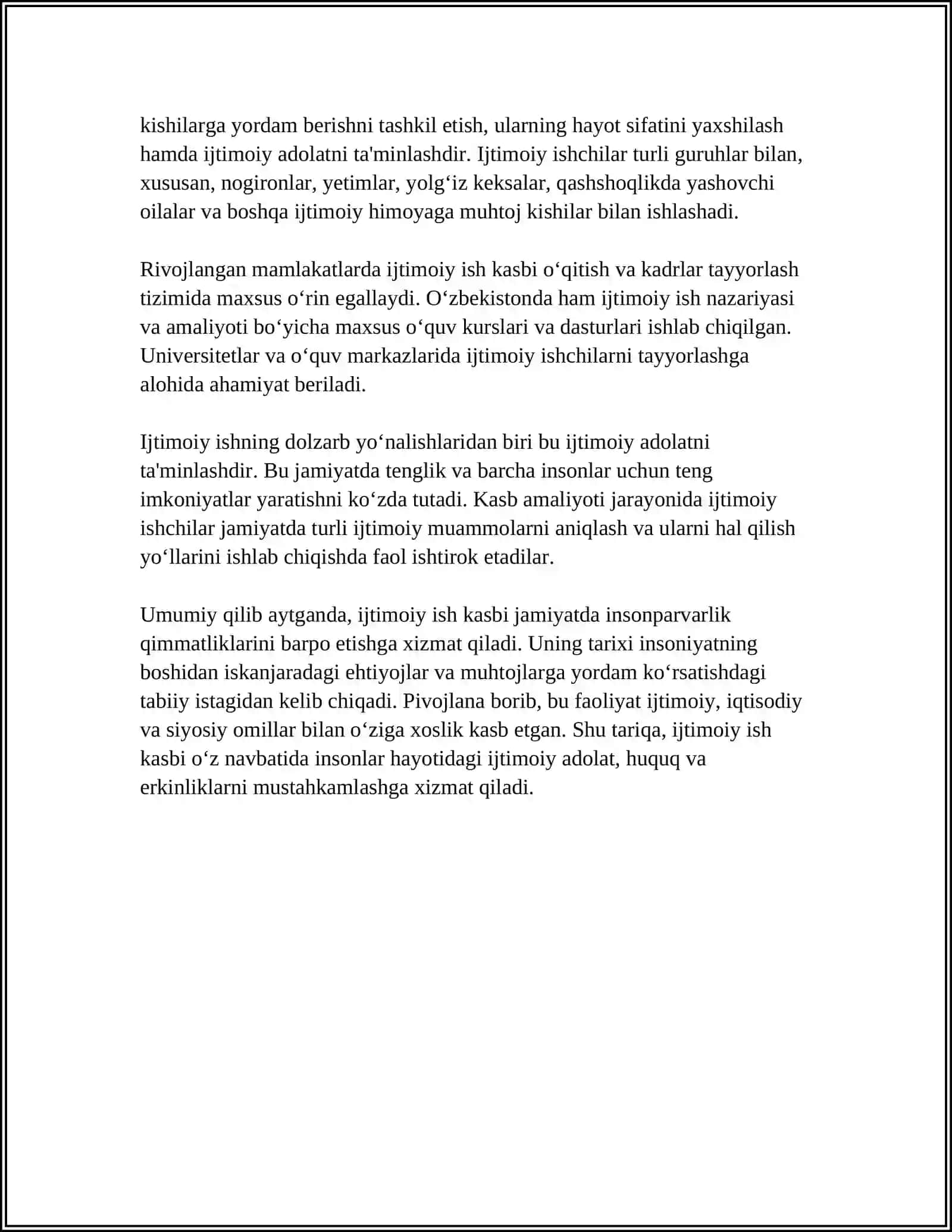 IJTIMOIY ISH VA YORDAM KO‘RSATISH KASB SIFATIDA 4