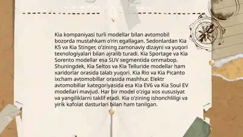 Kia avtomobillari tarixi 4