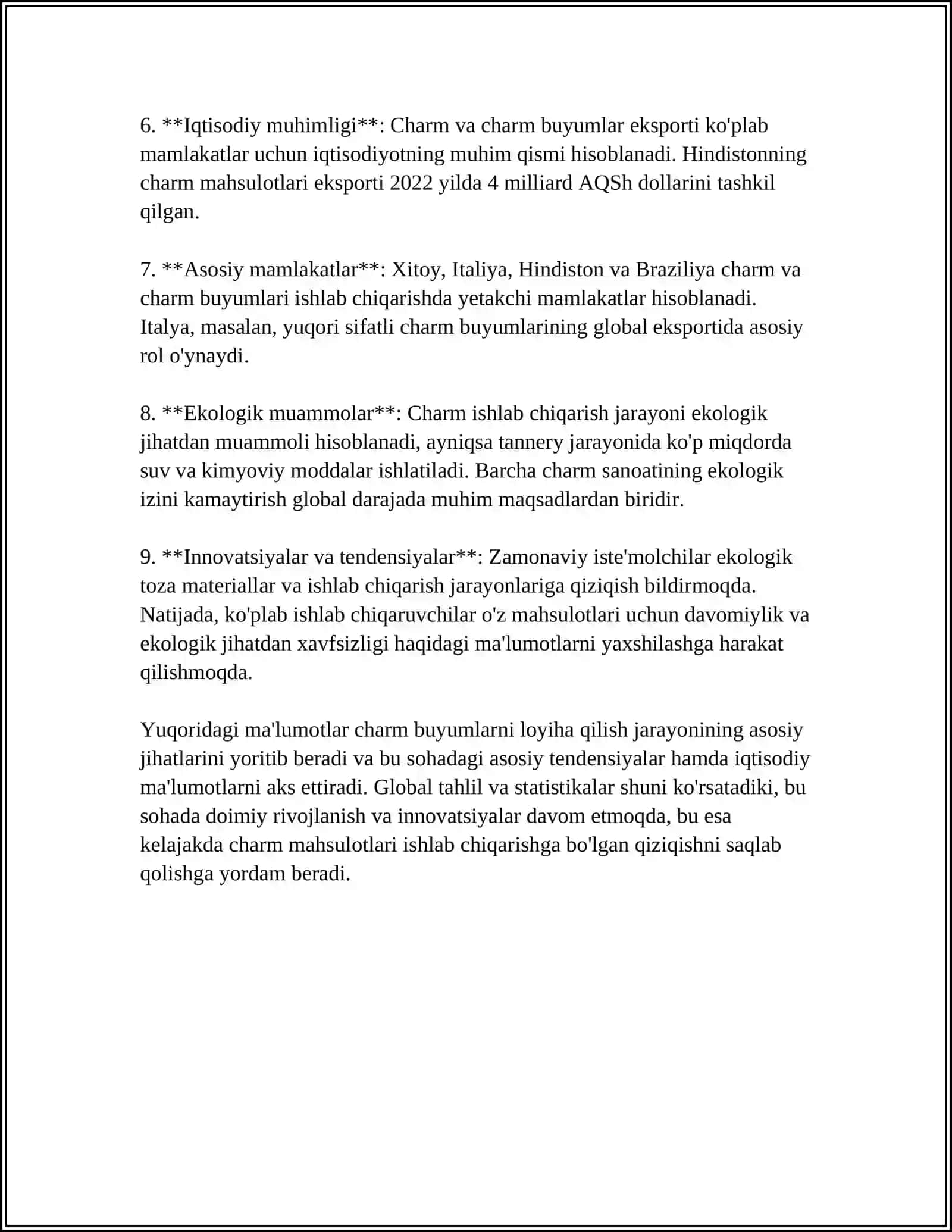 CHARM BUYUMLARINI LAYIHALASH HAQIDA UMUMIY TUSHUNCHA, POYABZAL USTKI DETALLARINI LOYIHALASHDA QO'LLANILADIGAN USULLAR 4