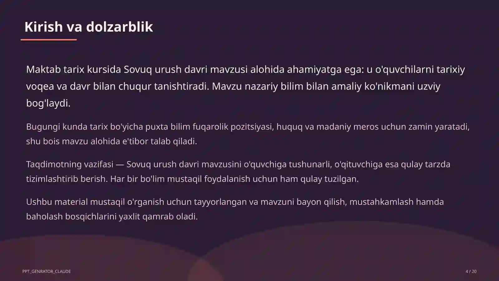 Sovuq urush davri (10-sinf) 4
