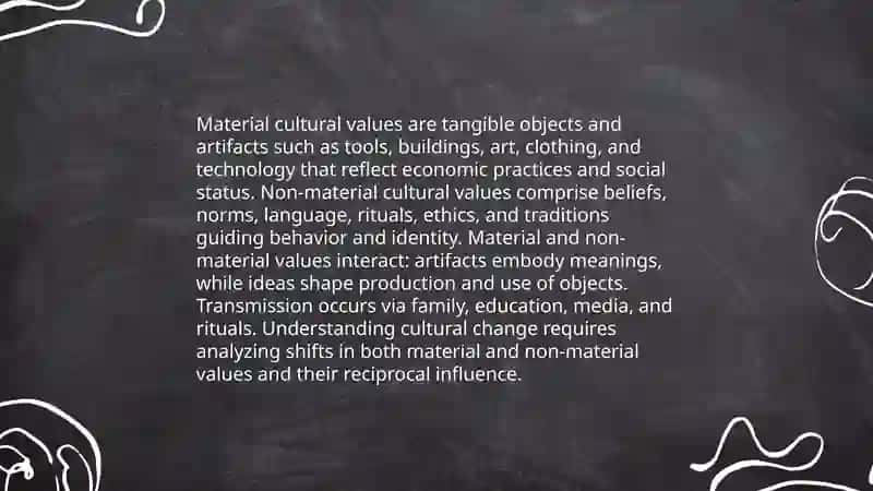 Cultural values and their types 4