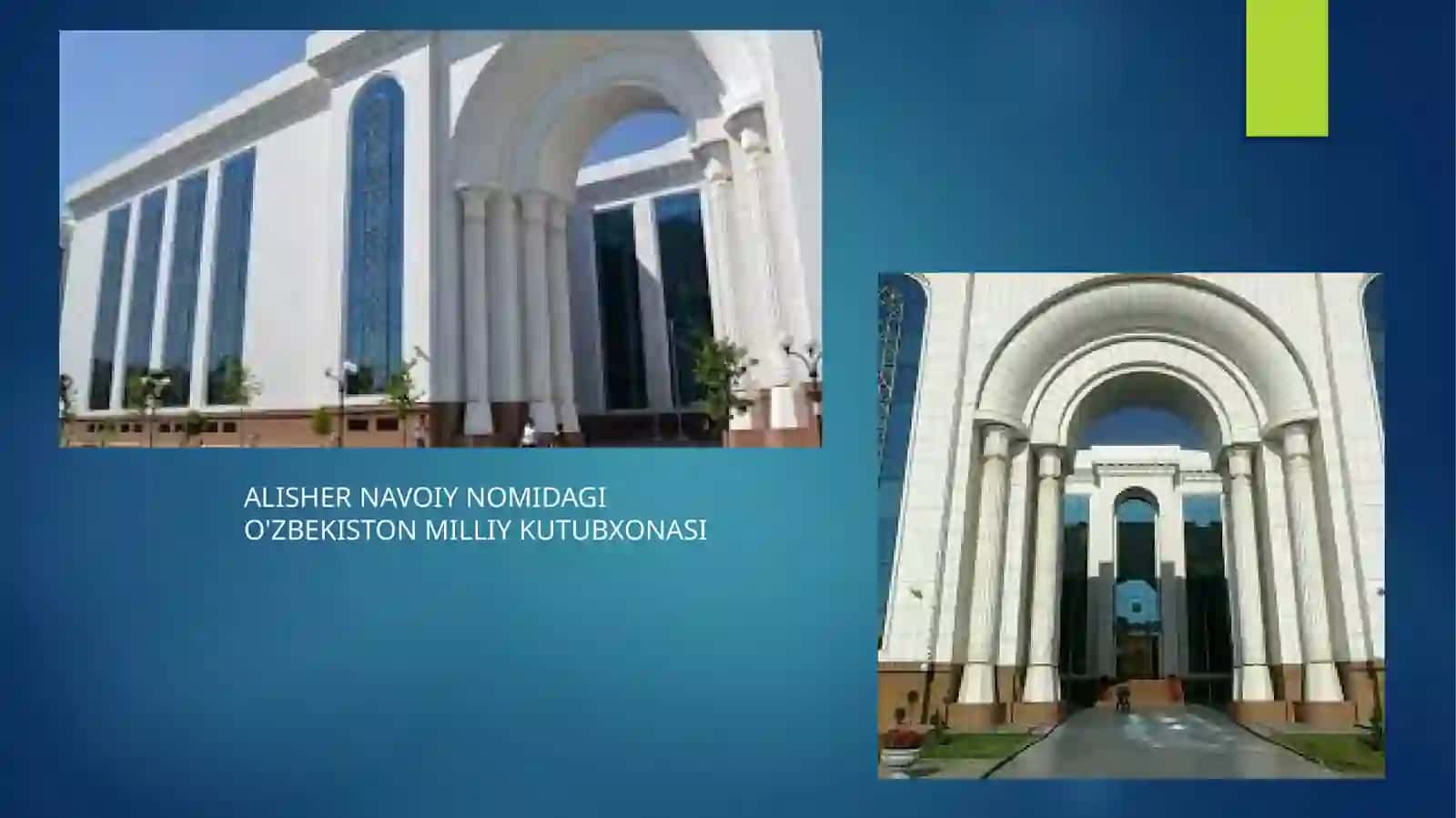 Alisher Navoiy nomidagi O'zbekiston Milliy kutubxonasiga marhamat 4