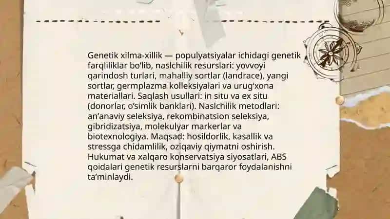 Oʻsimliklar olamining xilma-xilligi 4